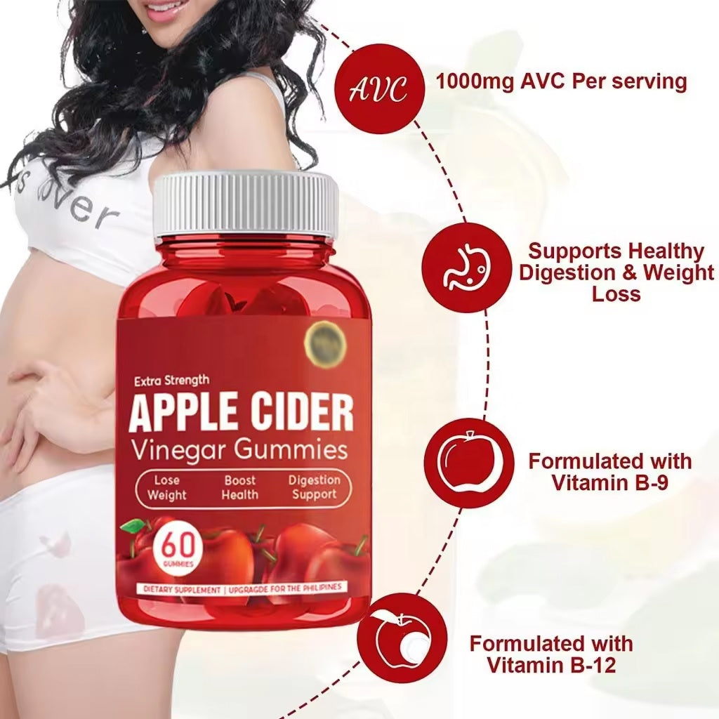Suplemento Gummies Vinagre de Manzana (60 unidades)